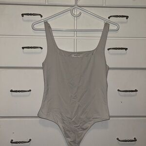 Babaton Light Gray Bodysuit